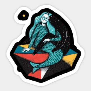 beautiful mermaids Sticker